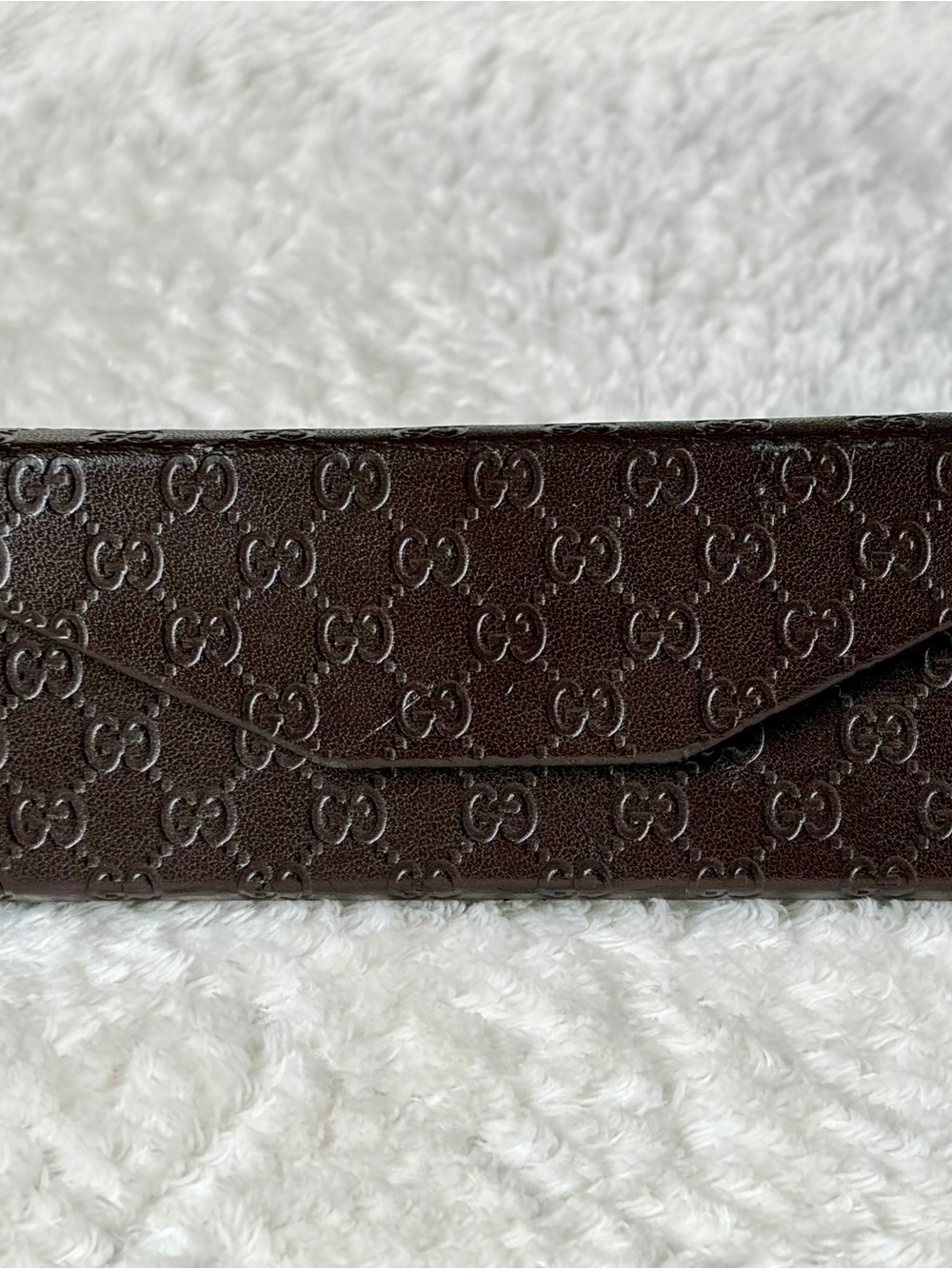 Authentic Gucci foldable leather eyeglass case - Picture 4 of 16
